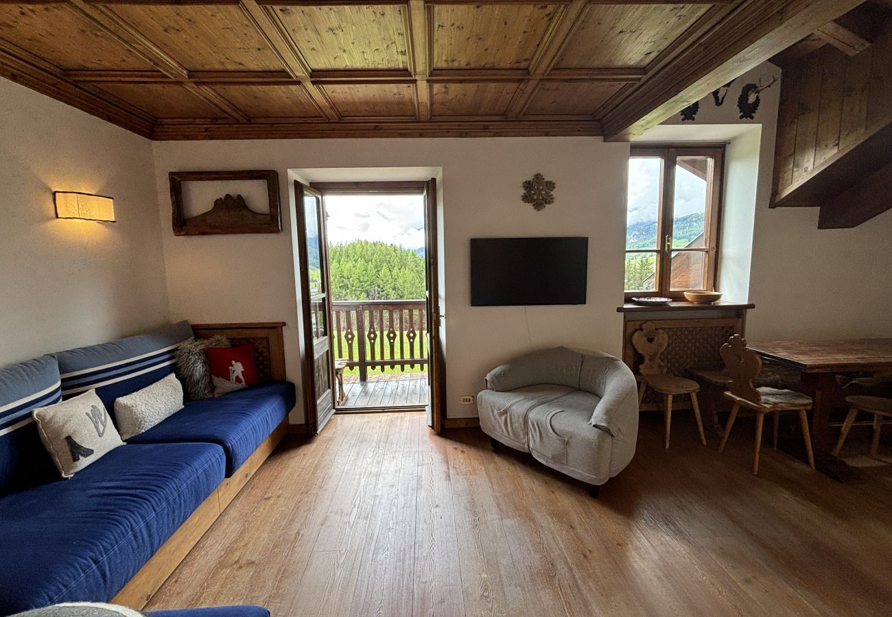 Appartamento a Cortina d´Ampezzo - Casa Blue Lodge, panoramica e confortevole