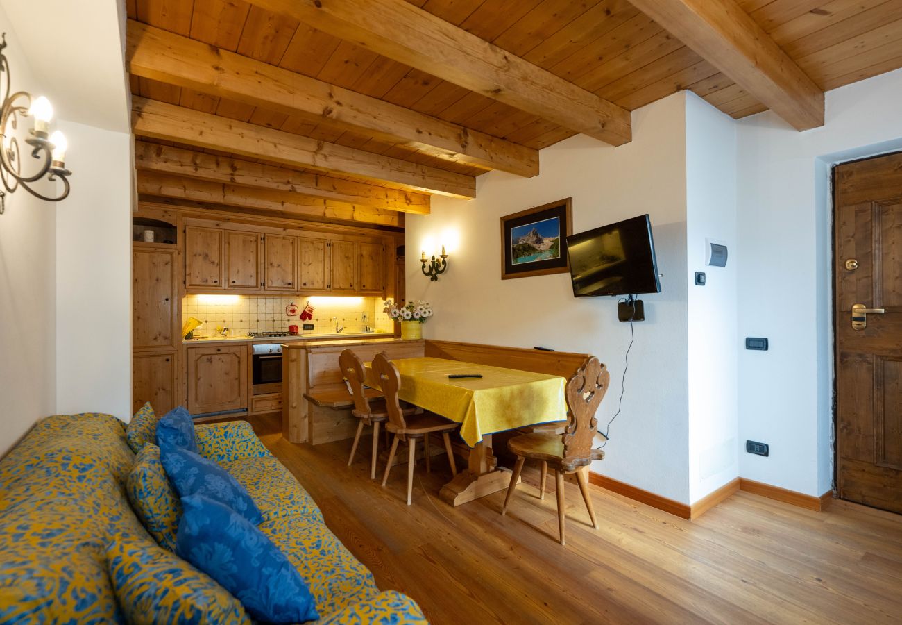 Ferienwohnung in Vodo Cadore - Ciandolada 7, grosse und komfortable Wohnung
