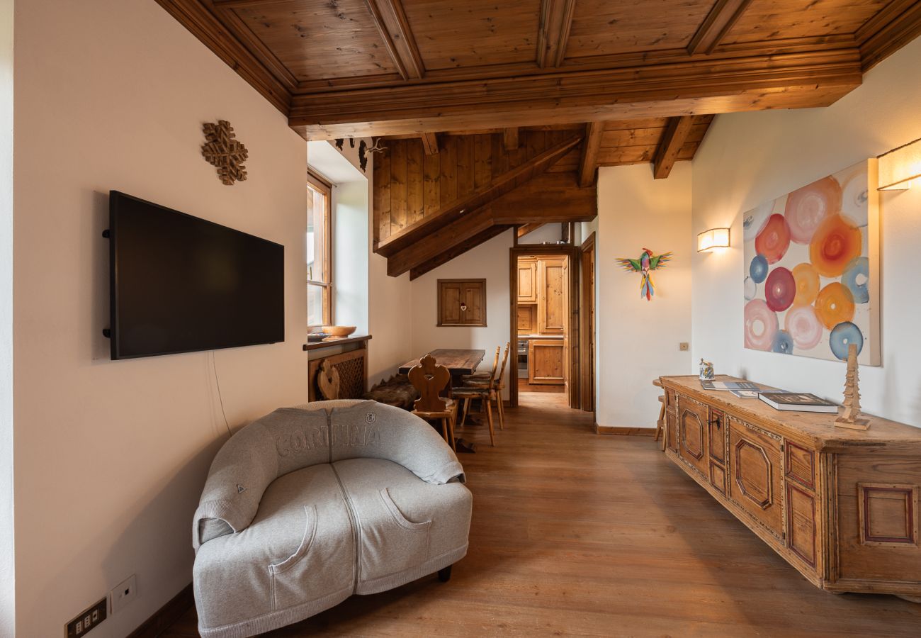 Ferienwohnung in Cortina d´Ampezzo - Casa  Blue Lodge, panoramic and comfortable 