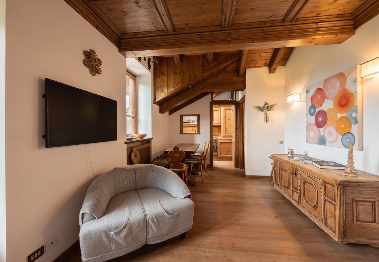 Ferienwohnung in Cortina d´Ampezzo - Casa  Blue Lodge, panoramic and comfortable 