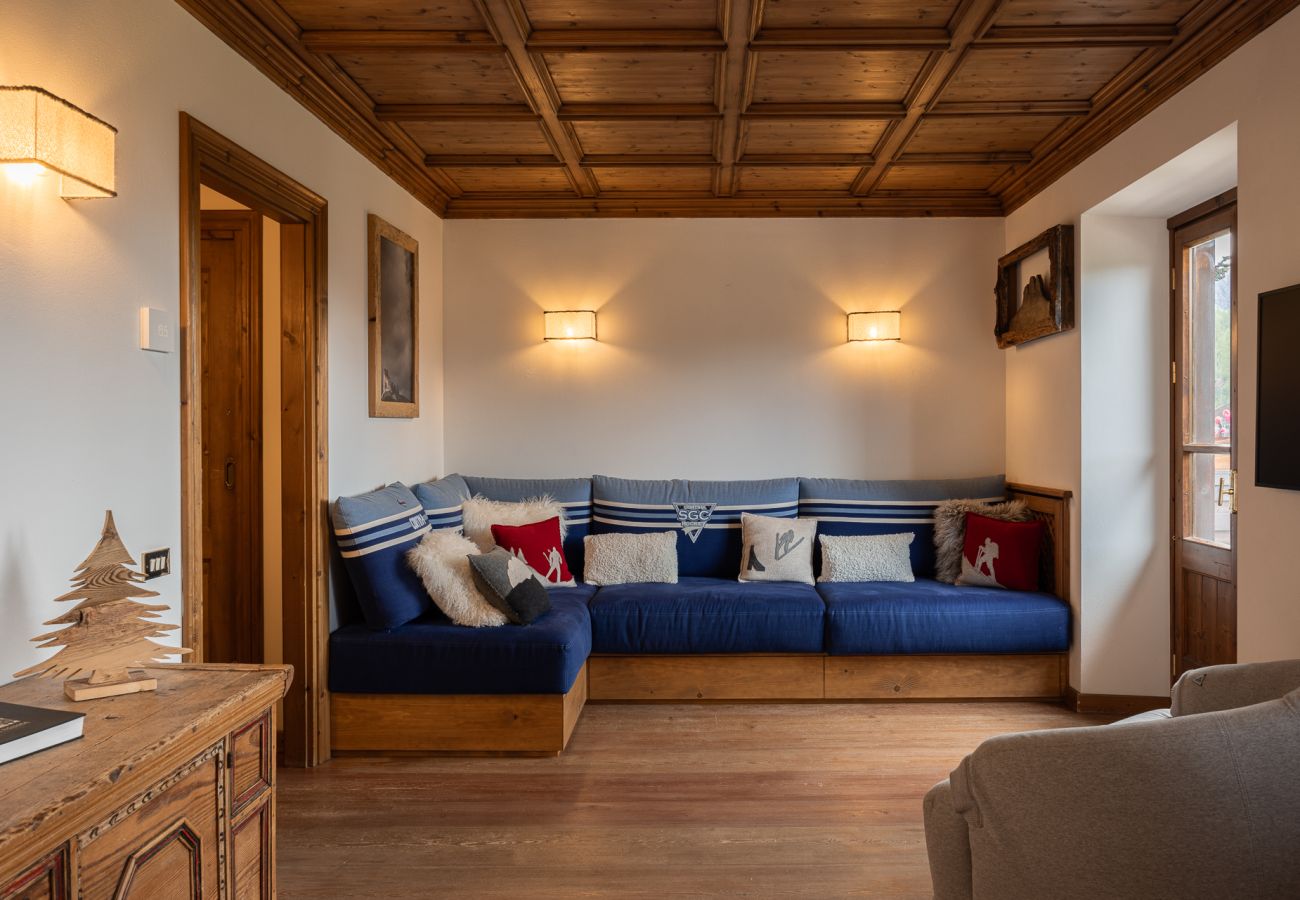 Ferienwohnung in Cortina d´Ampezzo - Casa  Blue Lodge, panoramic and comfortable 