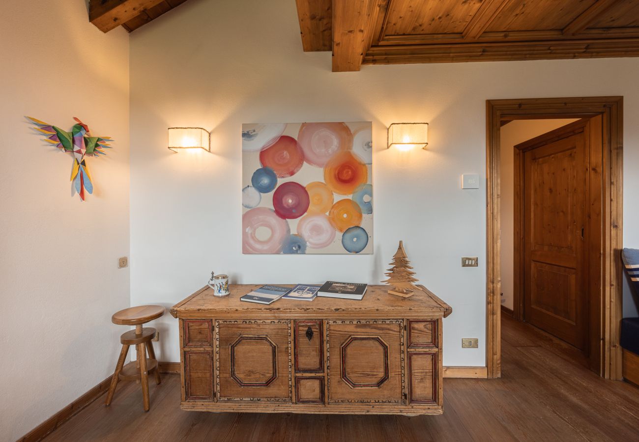 Ferienwohnung in Cortina d´Ampezzo - Casa  Blue Lodge, panoramic and comfortable 