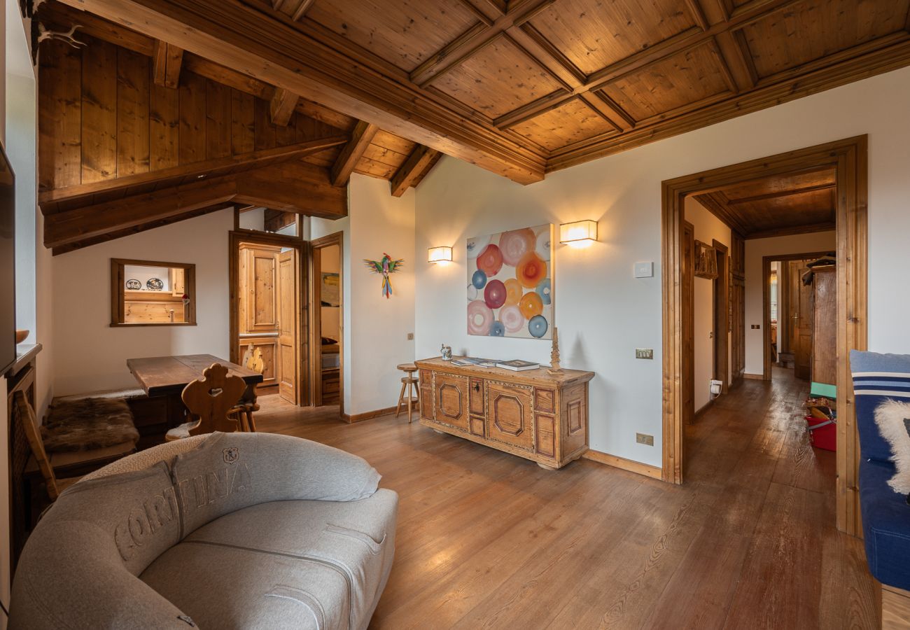 Ferienwohnung in Cortina d´Ampezzo - Casa  Blue Lodge, panoramic and comfortable 