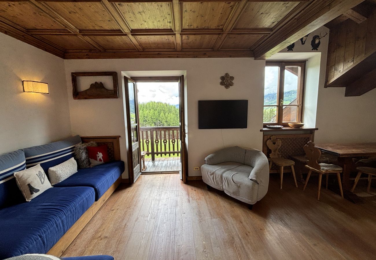 Ferienwohnung in Cortina d´Ampezzo - Casa  Blue Lodge, panoramic and comfortable 