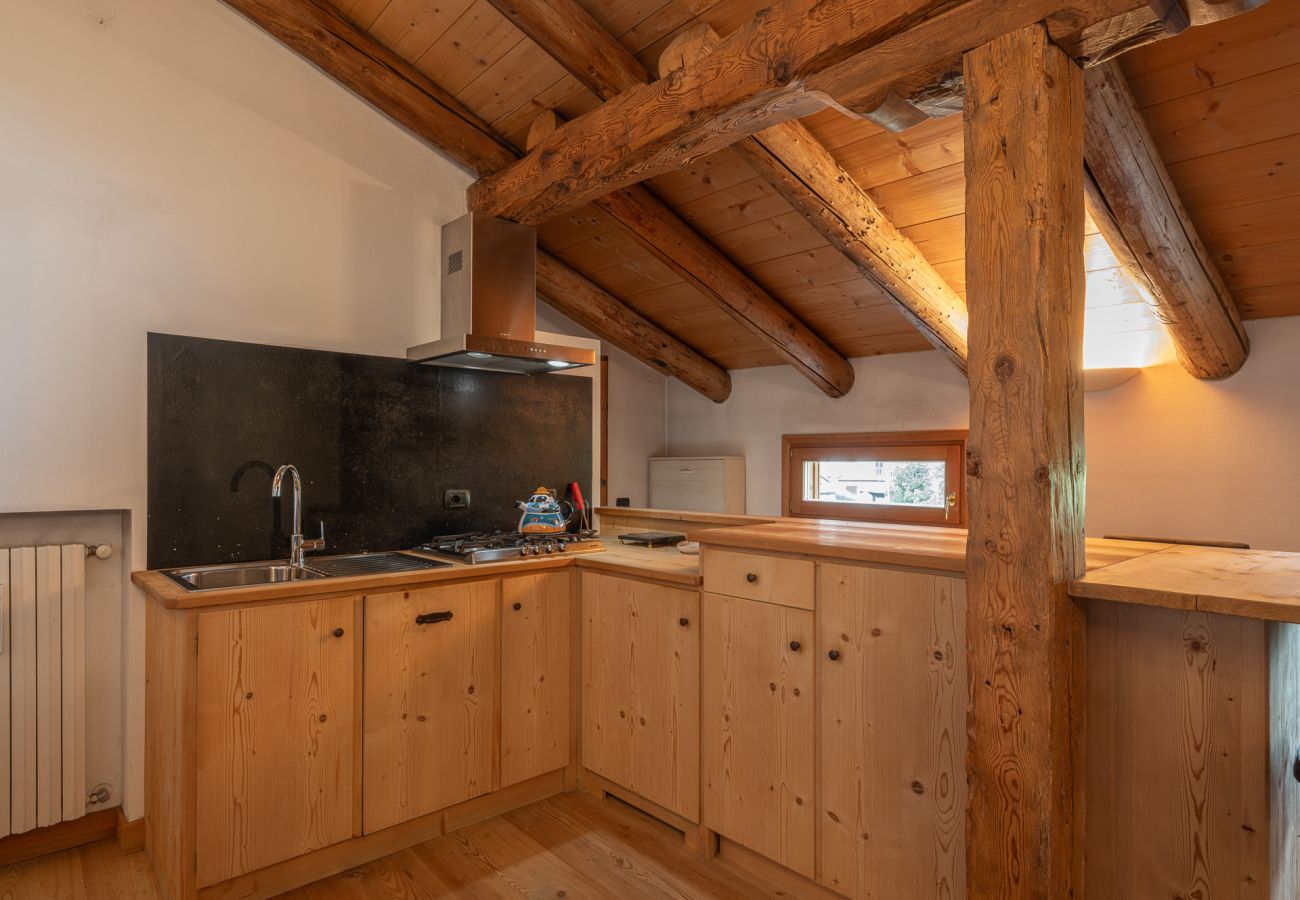 Ferienwohnung in Cortina d´Ampezzo - Il Covo, Zweizimmer-Dachgeschoss in Cortina