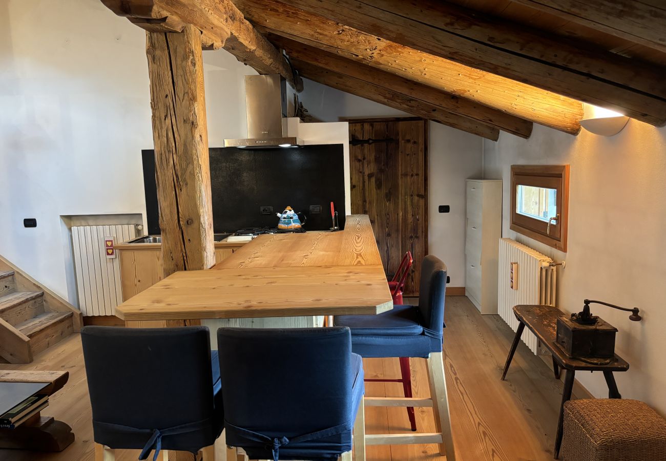 Ferienwohnung in Cortina d´Ampezzo - Il Covo, Zweizimmer-Dachgeschoss in Cortina