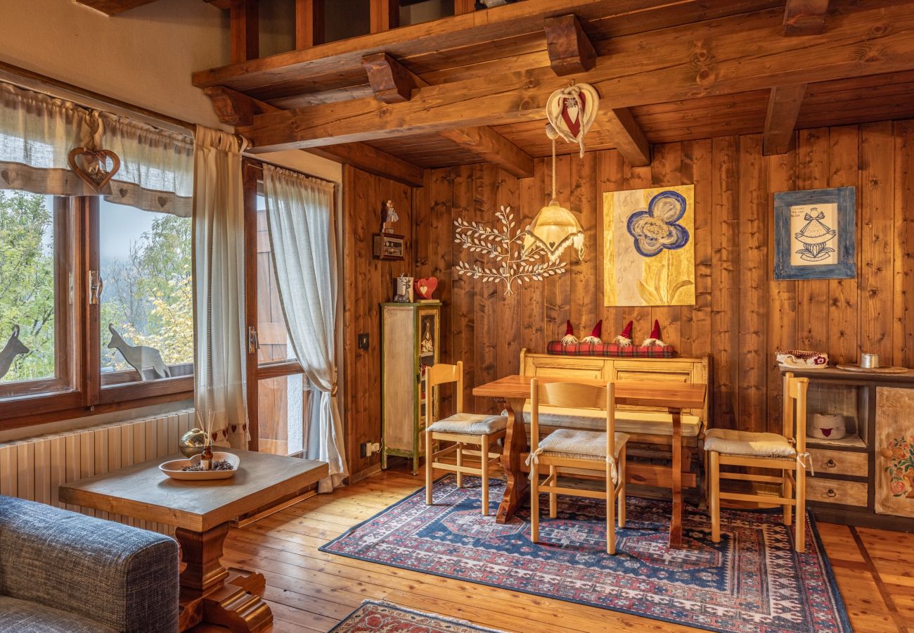 Ferienwohnung in San Vito di Cadore - Casa Mary, Panorama-Dachgeschoss in S. Vito di Cadore