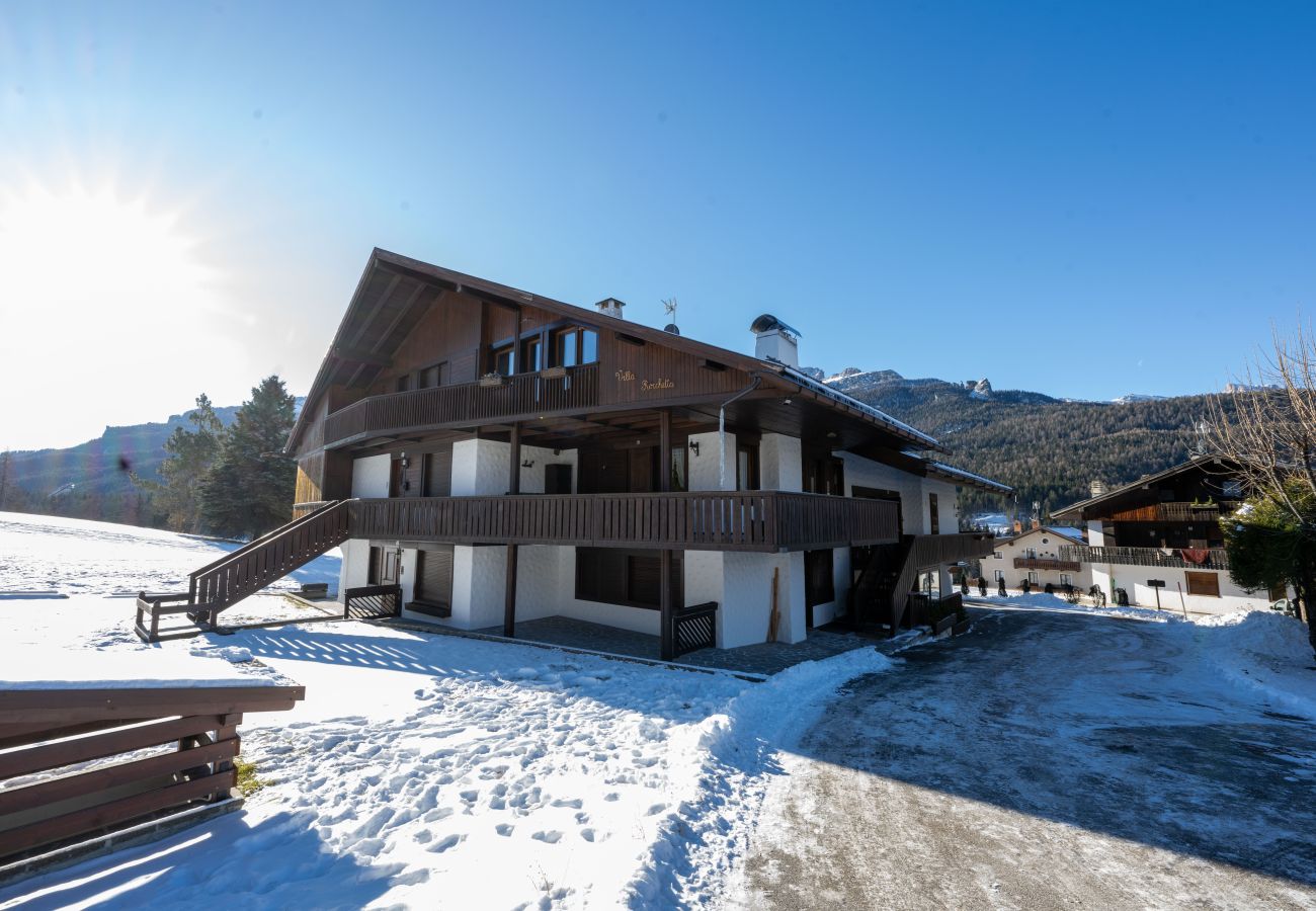 Ferienwohnung in Cortina d´Ampezzo - Casa Rocchetta, mit Blick auf die Dolomiten