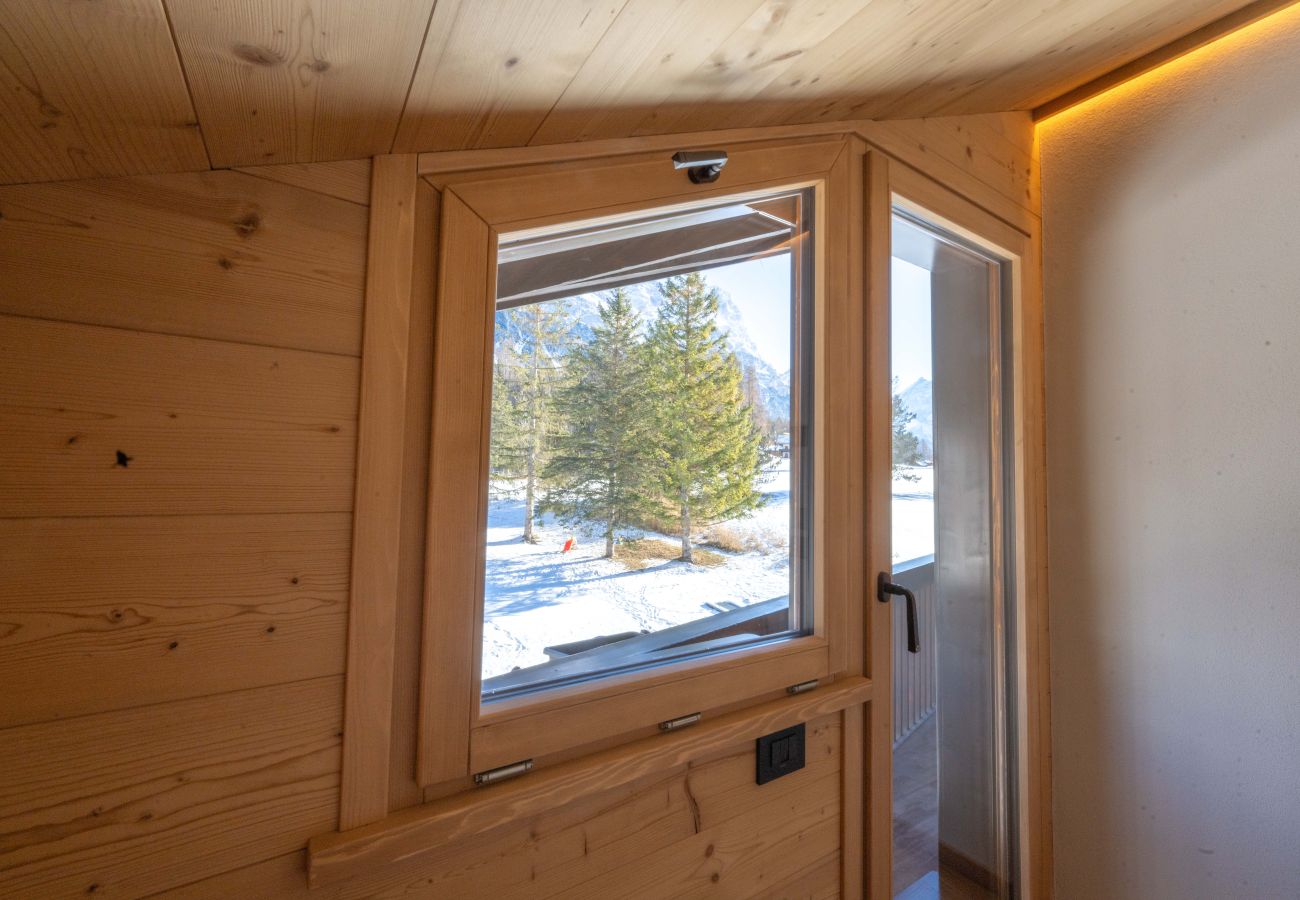 Ferienwohnung in Cortina d´Ampezzo - Casa Rocchetta, mit Blick auf die Dolomiten