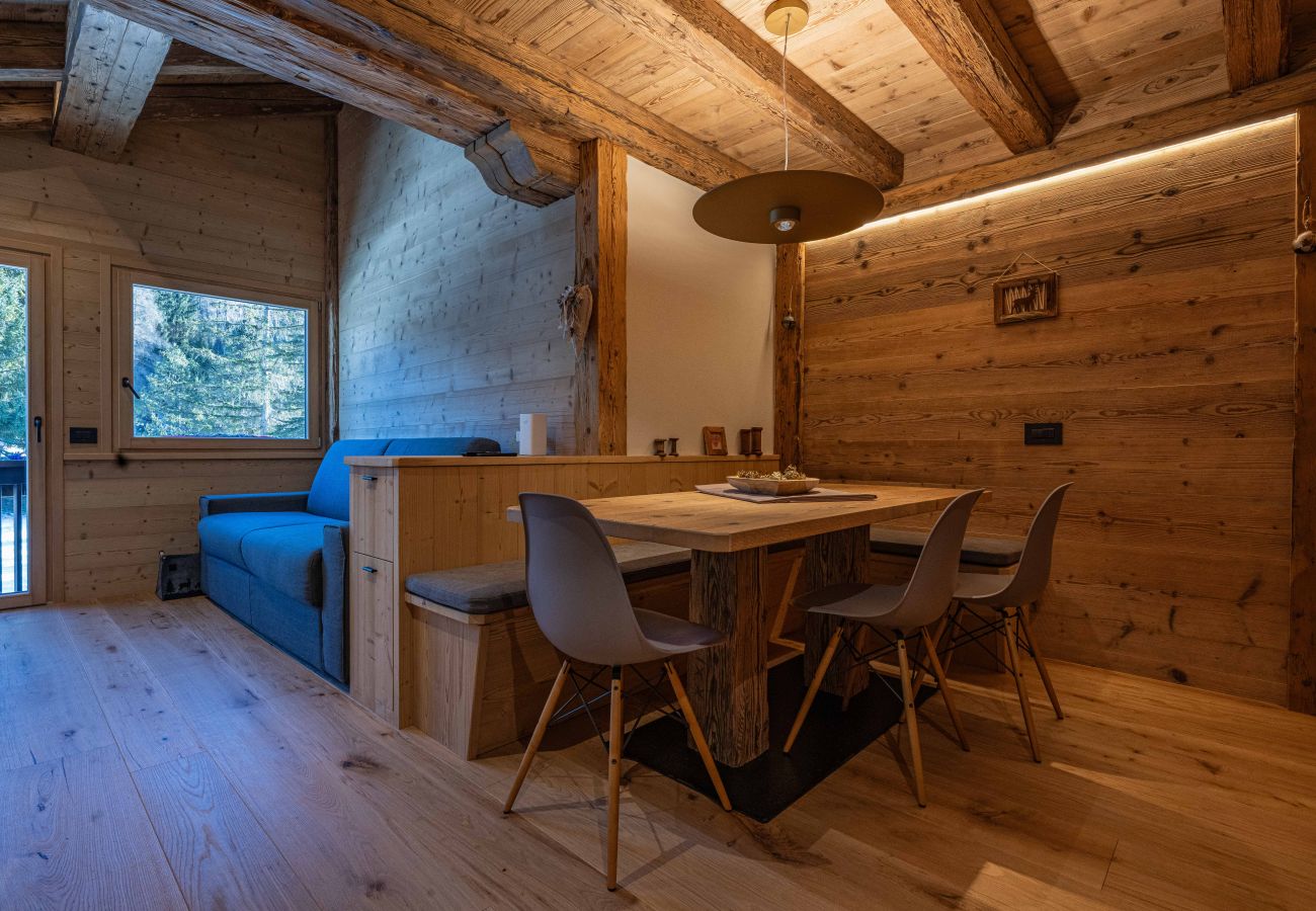 Ferienwohnung in Cortina d´Ampezzo - Casa Rocchetta, mit Blick auf die Dolomiten