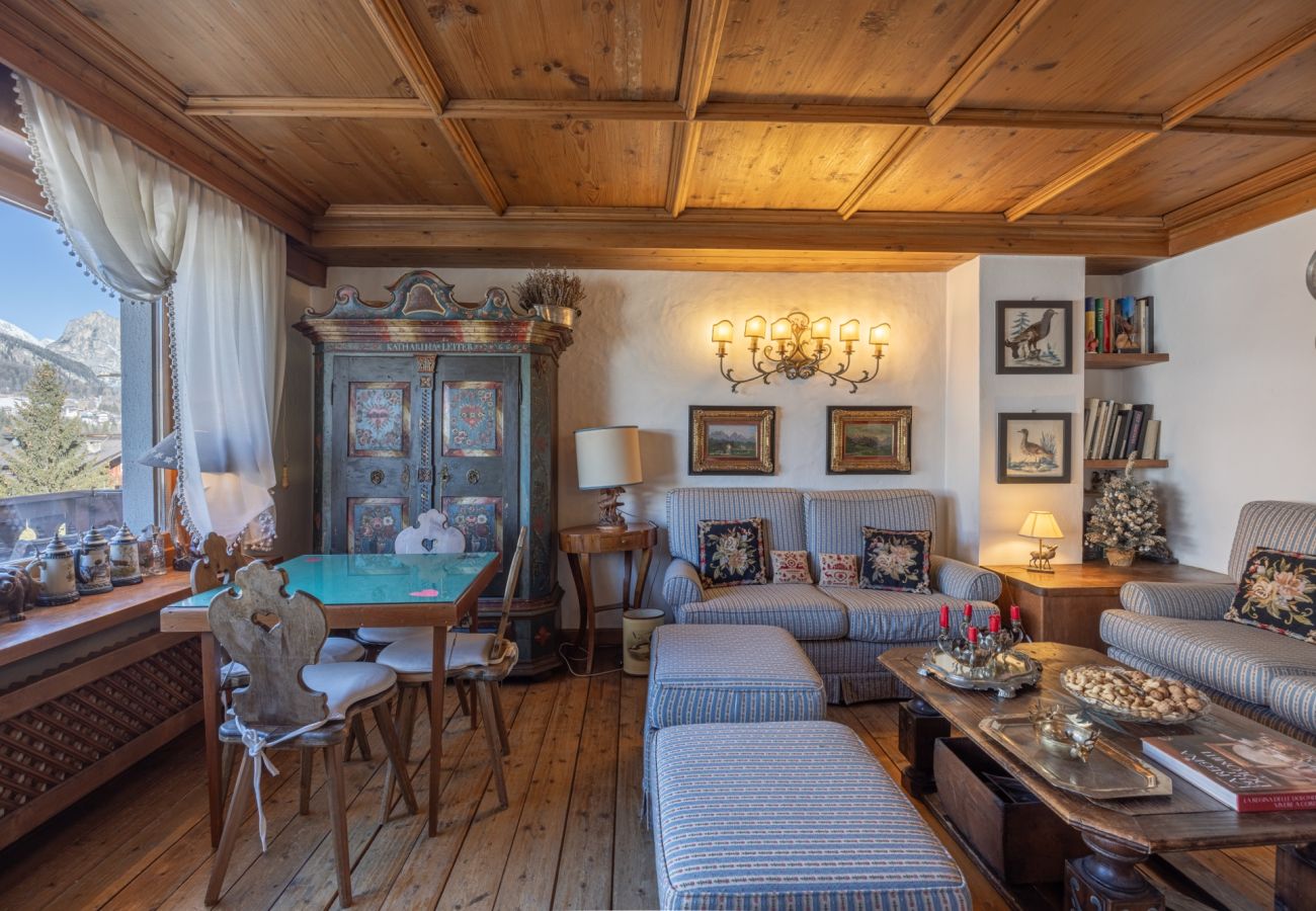 Ferienwohnung in Cortina d´Ampezzo - Casa Cristallino, im Zentrum mit Panoramablick