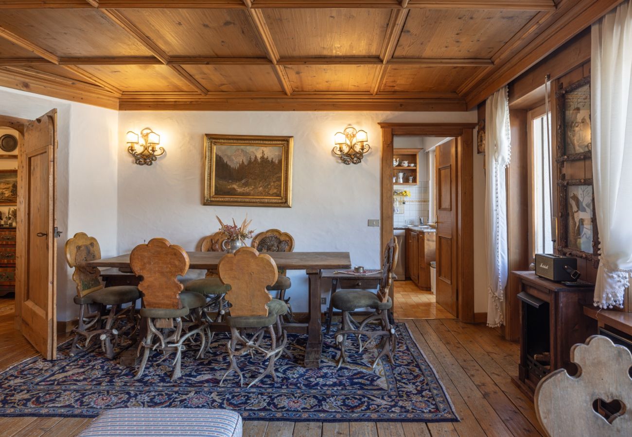 Ferienwohnung in Cortina d´Ampezzo - Casa Cristallino, im Zentrum mit Panoramablick