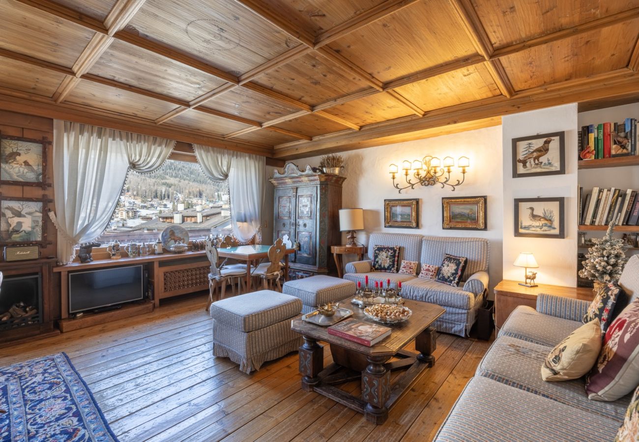 Ferienwohnung in Cortina d´Ampezzo - Casa Cristallino, im Zentrum mit Panoramablick